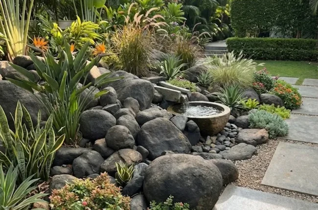Garden rock application Bangalore
