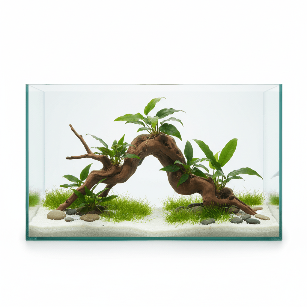 Premium driftwood aquascaping design for fish tanks
