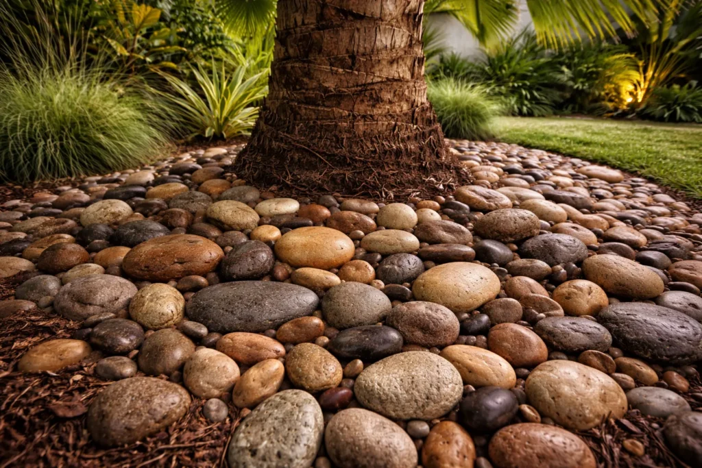 River Chocolate Stones for earthy, naturally beautiful textures in garden borders.