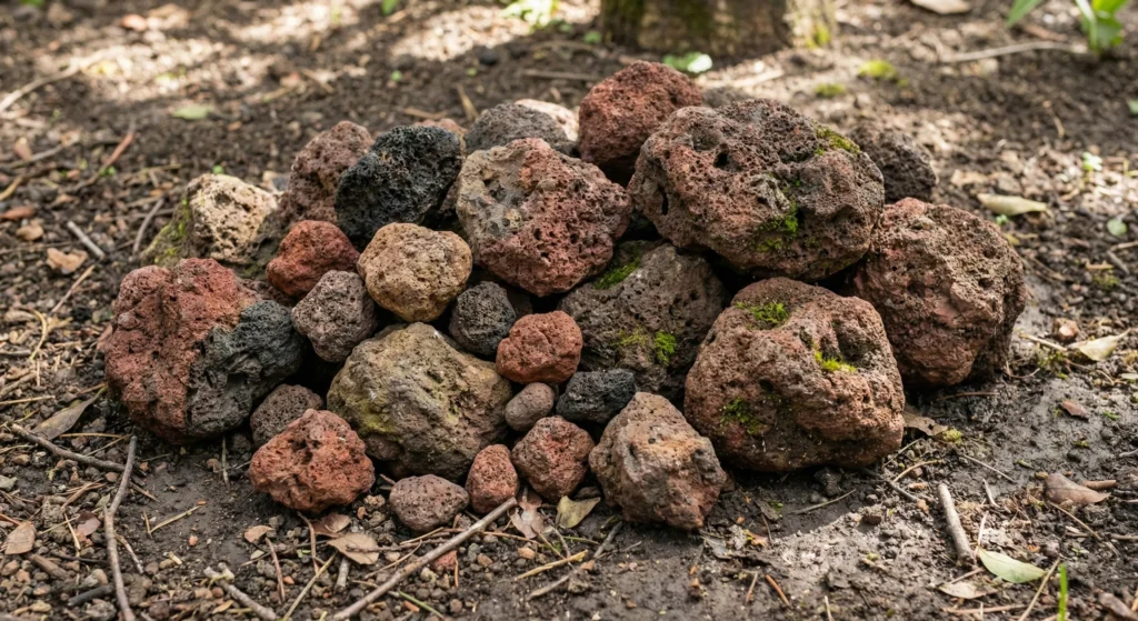 Volcanic Lava Rocks in Karnataka