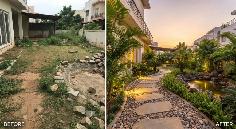 From Dream to Reality: The Only “A to Z” Natural Stone Garden Service You Need in Bangalore